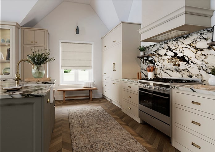 Ariel, Linen - Roman Blind - Image 7